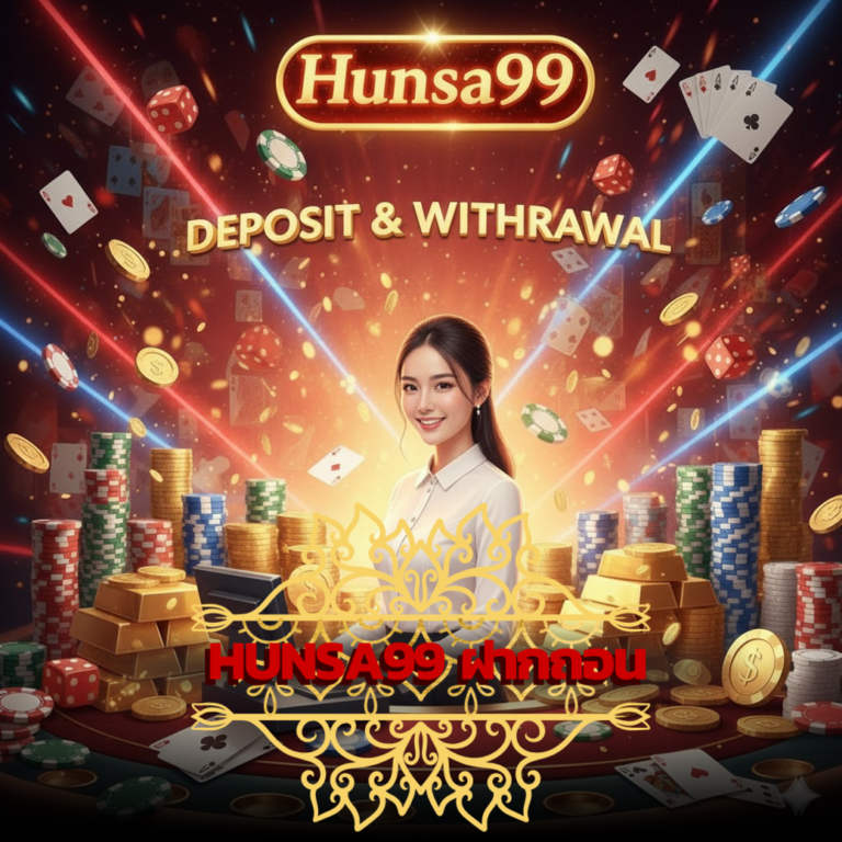 Hunsa99 ฝากถอน